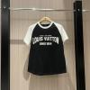 TDLV25016-JS　ルイヴィトン LOUISVUITTON 2025年春夏最新入荷 シグネチャー バーシティTシャツ 半袖 クルーネック レディース カジュアル おしゃれ