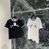 TDVT25001-JS　ヴァレンティノ Valentino 2025年春夏最新入荷 コットンジャージ Tシャツ 半袖 クルーネック レディース カジュアル おしゃれ