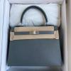 HKL25SWQYHG-063　エルメス HERMES 2025年最新入荷 ケリー 25 トートバッグ ショルダーバッグ レディース エプソン 外縫い