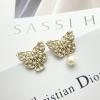 EHCD25003-JS　クリスチャンディオール CHRISTIAN DIOR 2025年春夏最新入荷 トワル ドゥ ジュイ パピヨン ピアス エレガント ディリー