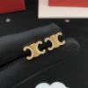 EHCE25001-JS　セリーヌ CELINE 2025年最新入荷 トリオンフ ラインストーン スタッズ ピアス ゴールドフィニッシュ ブラス エレガント シンプル ディリー