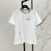 TDCD25006-JS　クリスチャンディオール CHRISTIAN DIOR 2025年春夏最新入荷 コットンジャージ ショートスリーブ Tシャツ クルーネック おしゃれ レディース