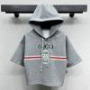 WYGG25001-JS　グッチ GUCCI 2025年最新入荷 スウェットシャツ ショートスリーブ パーカー おしゃれ カジュアル レディース