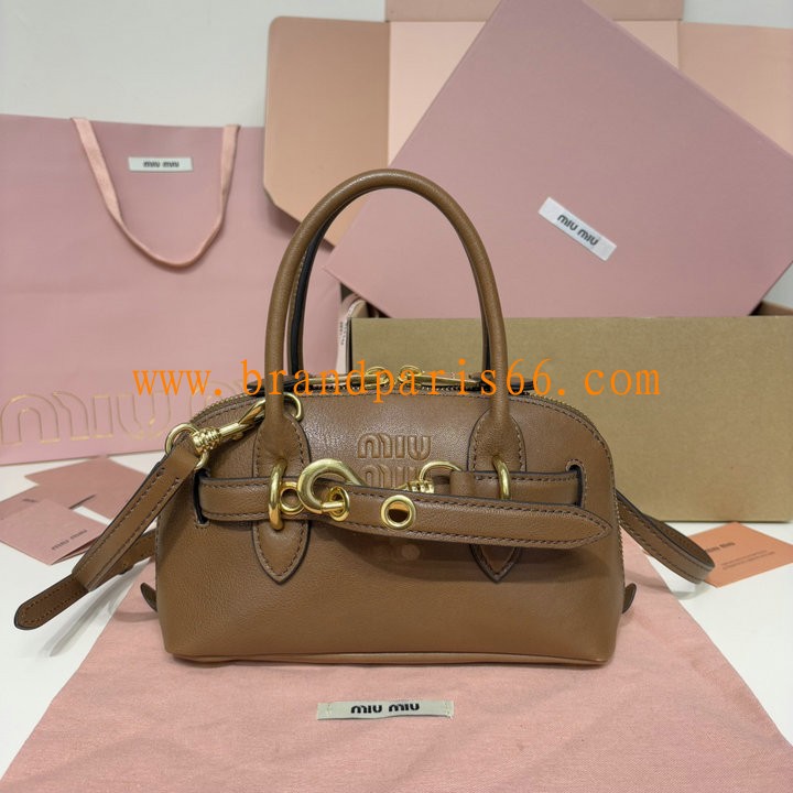 MM5BP090ZS-057　ミュウミュウ MIUMIU 2025年最新入荷 アバンチュール ミニ トートバッグ ハンドバッグ 2way ショルダーバッグ レディース