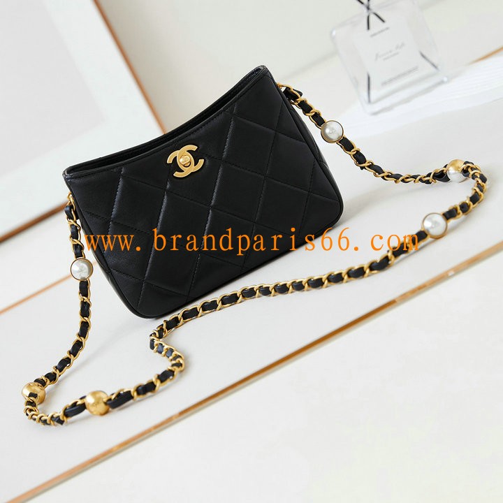 CH4948BK-CC　シャネル CHANEL 2025年最新入荷 スモール チェーンポーチ ショルダーバッグ レディース