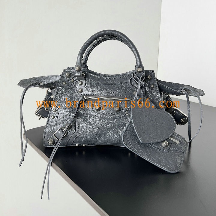 BA8230XPSH-99　バレンシアガ BALENCIAGA 2025年最新入荷 Neo cagole スモール トートバッグ ハンドバッグ 2way ショルダーバッグ レディース