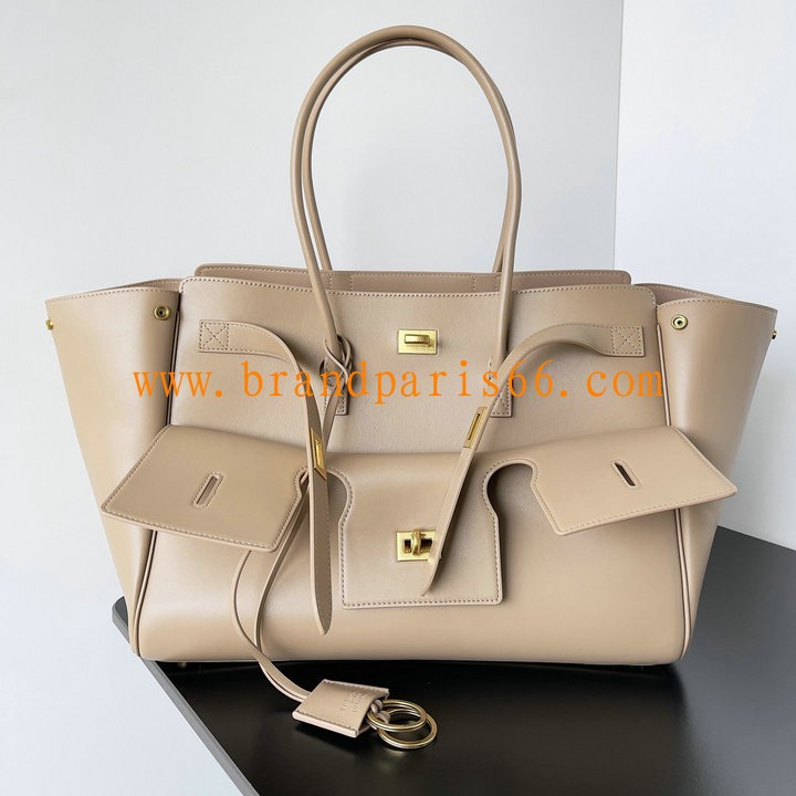 BA835670PJX-99　バレンシアガ BALENCIAGA 2025年最新入荷 ウィメンズ BEL AIR ミディアム キャリーオールバッグ ハンドバッグ