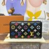 M14096-057　ルイヴィトン LOUISVUITTON 2025年最新入荷 LV TM ジッピー ウォレット ファスナー長財布 マルチカラー