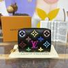 M13829-057　ルイヴィトン LOUISVUITTON 2025年最新入荷 LV TM ポルトフォイユ ルー 短財布 小銭入れ コイン入れ 