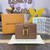 M12148-057　ルイヴィトン LOUISVUITTON 2025年最新入荷 ポルトフォイユ ロウキー コンパクト 短財布 小銭入れ コイン入れ 