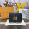 M12408-057　ルイヴィトン LOUISVUITTON 2025年最新入荷 ポルトフォイユ ロウキー コンパクト 短財布 小銭入れ コイン入れ 