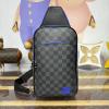 N00086-057　ルイヴィトン LOUISVUITTON 2025年最新入荷 アヴェニュー スリングバッグ チェストバッグ ベルトバッグ ダミエグラフィットキャンパス