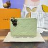 M14088-057　ルイヴィトン LOUISVUITTON 2025年最新入荷 LV TM ポルトフォイユ リサ 二つ折り短財布 小銭入れ グレインカウハイドレザー