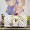 M13742-057　ルイヴィトン LOUISVUITTON 2025年最新入荷 LV TM キーポル バンドリエール 45  トラベルバッグ ショルダーバッグ モノグラムキャンパス