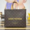M13928-057　ルイヴィトン LOUISVUITTON 2025年最新入荷 ショッパー トートバッグ MM ハンドバッグ モノグラムキャンパス