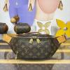 M14019-057　ルイヴィトン LOUISVUITTON 2025年最新入荷 ラッシュ バムバッグ ウェストバッグ ショルダーバッグ モノグラム キャンバス