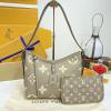M47180-057　ルイヴィトン LOUISVUITTON 2025年最新入荷 キャリーオール ジップ NM PM ショルダーバッグ グレインカウハイドレザー トゥルトレール クレーム