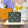 N00142-057　ルイヴィトン LOUISVUITTON 2025年最新入荷 ポルトフォイユ ミュルティプル 二つ折り短財布 ダミエ ヘリテージ キャンバス