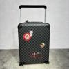 N23209Y-057　ルイヴィトン LOUISVUITTON 2025年最新入荷 スーツケース ホライゾン 55 キャリーバッグ ダミエグラフィット キャンパス