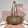 MM5BG306ZS-057　ミュウミュウ MIUMIU 2025年最新入荷 ジョワ ナッパーレザー ホーボーバッグ ショルダーバッグ レディース
