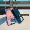 SJCH25005-99　シャネル CHANEL 2025年最新入荷 スマートフォンケース iphone用カバー 携帯ケース カード入れ チェーン付き