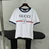 TDGG25014-XG　グッチ GUCCI 2025年最新入荷 コットンジャージー Tシャツ 半袖 クルーネック レディース カジュアル おしゃれ 