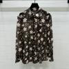 CCLV25007-XG　ルイヴィトン LOUISVUITTON 2025年最新入荷 アクアレル モノグラムシルクシャツ ロングスリーブ ブラウス おしゃれ カジュアル