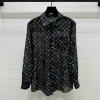 CCLV25006-XG　ルイヴィトン LOUISVUITTON 2025年最新入荷 アクアレル モノグラムシルクシャツ ロングスリーブ ブラウス おしゃれ カジュアル