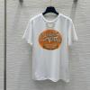 TDLV25025-XG　ルイヴィトン LOUISVUITTON 2025年最新入荷 パリ トラベルスタンプ Tシャツ  半袖 クルーネック カジュアル レディース