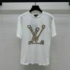 TDLV25026-XG　ルイヴィトン LOUISVUITTON 2025年最新入荷 ノーティカル LV コットン Tシャツ  半袖 クルーネック カジュアル レディース