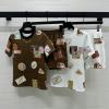 TZLV25003-XG　ルイヴィトン LOUISVUITTON  2025年最新入荷 スーツセット マヒナ パッチプリント Tシャツ ショートパンツ おしゃれ カジュアル レディース