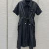 KQPD25005-XG　プラダ PRADA 2025年最新入荷 Re-Nylon 半袖 ショートドレス ワンピース レディース おしゃれ カジュアル