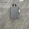 MDTB25001QH-JS　トム ブラウン Thom Browne 2025年最新入荷 ウール クルーネック セーター 半袖 レディース カジュアル おしゃれ