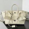 BA835689PBS-99　バレンシアガ BALENCIAGA 2025年最新入荷 ウィメンズ BEL AIR ミディアム キャリーオールバッグ ハンドバッグ