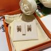 EHHE25001-CZZ　エルメス HERMES 2025年最新入荷 H ピアス イヤリング メタル アクセサリー ジュエリー 