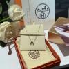 XLHE25001B-CZZ　エルメス HERMES 2025年最新入荷 H ネックレス アクセサリー ジュエリー 