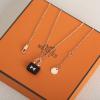XLHE25005-CZZ　エルメス HERMES 2025年最新入荷 H ネックレス アクセサリー ジュエリー 