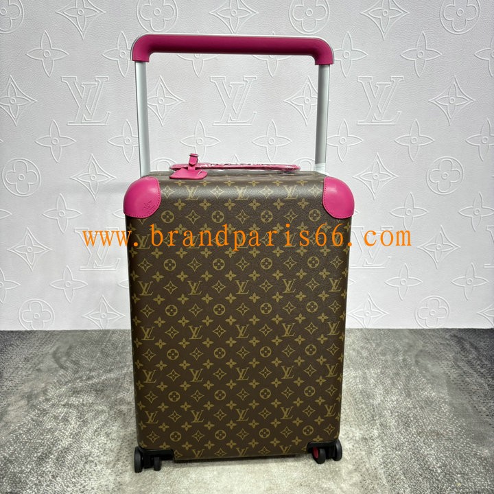 M12612-057　ルイヴィトン LOUISVUITTON 2025年最新入荷 スーツケース ホライゾン 55 キャリーバッグ モノグラム マカサー キャンバス