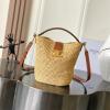 CE119173BXZ-99　セリーヌ CELINE 2025年最新入荷 スモール ルイーズ バッグ ショルダーバッグ ラフィア レディース