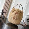 CE117862BXZ-99　セリーヌ CELINE 2025年最新入荷 ティーン クララ バッグ ショルダーバッグ ラフィア レディース