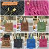 CLE1665BQT-99　クロエ CHLOE 2025年最新入荷 ラフィア製 SUMMER BANANA トートバッグ レディース