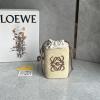 LE8025BXZ-99　ロエベ LOEWE 2025年最新入荷 スクエア ポケットバッグ ショルダーバッグ ドローストリングクロージャー イラカパーム