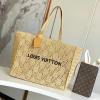 M25008-JS　ルイヴィトン LOUISVUITTON 2025年最新入荷 サマーショッパー トートバッグ MM ハンドバッグ レディース 