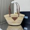 PD1BG314BXZ-JS　プラダ PRADA 2025年春夏最新入荷 ラフィア トートバッグ ハンドバッグ 肩掛け ショルダーバッグ レディース
