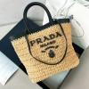 PD1BG500BXK-99　プラダ PRADA 2025年最新入荷 クロシェ スモール トートバッグ ハンドバッグ レディース
