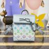 M13905-057　ルイヴィトン LOUISVUITTON 2025年新作 ナノ スティーマー チェーンウォレット ショルダーバッグ モノグラムエクリプスキャンバス