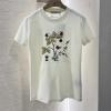 TDCD25011-XG　クリスチャンディオール CHRISTIAN DIOR 2025年新作 コットンジャージ ショートスリーブ Tシャツ クルーネック おしゃれ レディース