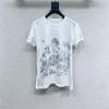TDCD25016-XG　クリスチャンディオール CHRISTIAN DIOR 2025年新作 トワル ドゥ ジュイ パームズ Tシャツ コットンジャージー シャツ レディース