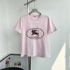 KQBR25003-XG　バーバリー BURBERRY 2025年新作 コットンジャージー Tシャツ 半袖 クルーネック レディース カジュアル おしゃれ 