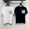 TDLV25039B-XG　ルイヴィトン LOUISVUITTON 2025年新作 モノグラム ポケット コットンジャージ Tシャツ 半袖 クルーネック カジュアル レディース 